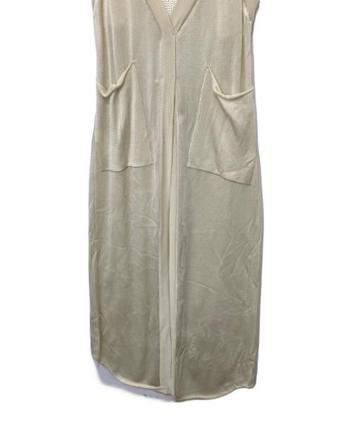 TAN（タン）TAN (タン) LAYERD DESIGN LONG DRESS アイボリー サイズ:SIZE Freeの古着・服飾アイテム