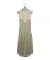 TAN（タン）の古着「LAYERD DESIGN LONG DRESS」｜アイボリー