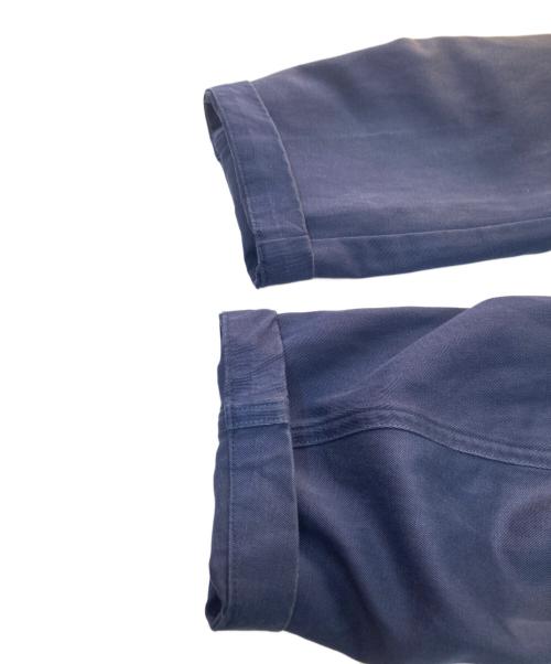 DRAKE'S（ドレイクス）DRAKE'S (ドレイクス) コットン×リネンテーラードジャケット ネイビー サイズ:40の古着・服飾アイテム