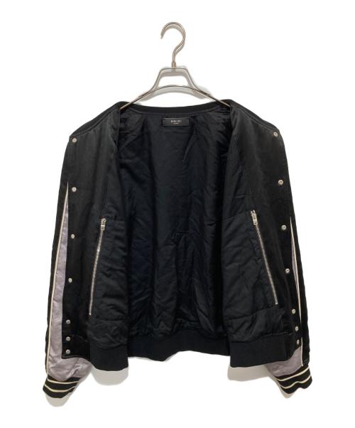 AMIRI（アミリ）AMIRI (アミリ) SOUVENIR JACKET ブラック サイズ:XLの古着・服飾アイテム