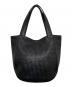 BOTTEGA VENETA（ボッテガベネタ）の古着「イントレチャートトートバッグ」｜ブラック