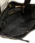 中古・古着 BOTTEGA VENETA (ボッテガベネタ) イントレチャートトートバッグ ブラック：60000円