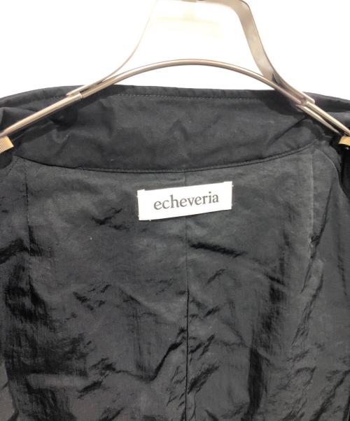 echeveria（エケベリア）echeveria (エケベリア) モッズコート フィッシュテールコート	IDH-015 ブラック サイズ:1の古着・服飾アイテム