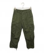NIGEL CABOURNナイジェルケーボン）の古着「MILITARYカーゴパンツ」｜グリーン