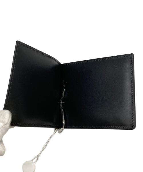 Maison Margiela（メゾンマルジェラ）Maison Margiela (メゾンマルジェラ) Money Clip Wallet ブラックの古着・服飾アイテム