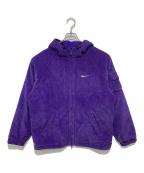 SUPREME×NIKEシュプリーム×ナイキ）の古着「Arc Corduroy Hooded Jacket（アークコーデュロイフードジャケット）22SS DM1772-506」｜パープル