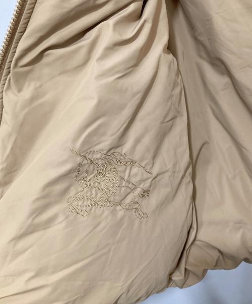 BURBERRY（バーバリー）BURBERRY (バーバリー) リバーシブルパテッドベスト / ノバチェック柄 ダウンベスト　8092537 ベージュ サイズ:14Yの古着・服飾アイテム