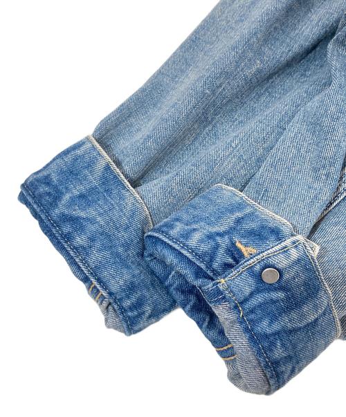 LEE（リー）LEE (リー) beautiful people (ビューティフルピープル) double-end Denim riders Work BLOUSON インディゴ サイズ:36の古着・服飾アイテム