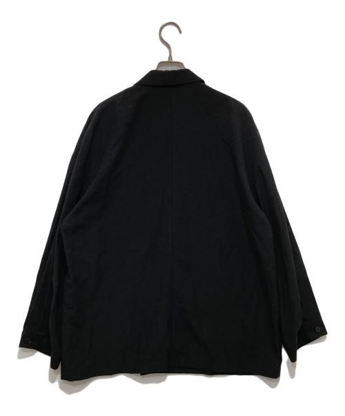 journal standard L'essage（ジャーナルスタンダード レサージュ）journal standard L'essage (ジャーナルスタンダード レサージュ) リノリオグログランジャケット ブラック サイズ:Fの古着・服飾アイテム