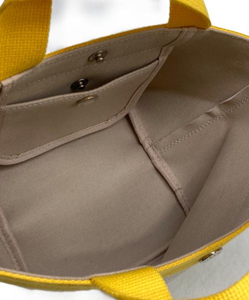 Herve Chapelier（エルベシャプリエ）Herve Chapelier (エルベシャプリエ) ハンドバッグ ホワイトの古着・服飾アイテム