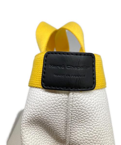 Herve Chapelier（エルベシャプリエ）Herve Chapelier (エルベシャプリエ) ハンドバッグ ホワイトの古着・服飾アイテム