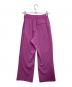 HYKE (ハイク) STRETCH WIDE LEG PANTS ピンク サイズ:1：9000円
