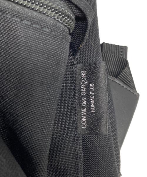 COMME des GARCONS HOMME PLUS（コムデギャルソンオムプリュス）COMME des GARCONS HOMME PLUS (コムデギャルソンオムプリュス) ナイロンリュック/バックパック ブラックの古着・服飾アイテム