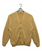 H BEAUTY&YOUTHエイチ ビューティー&ユース）の古着「ツイストコットンカーディガン」｜イエロー