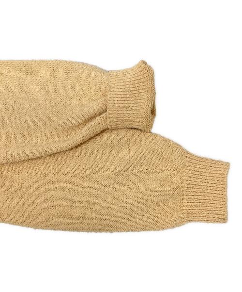 H BEAUTY&YOUTH（エイチ ビューティー&ユース）H BEAUTY&YOUTH (エイチ ビューティー&ユース) ツイストコットンカーディガン イエロー サイズ:Sの古着・服飾アイテム