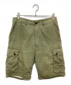 COMME des GARCONS HOMMEコムデギャルソン オム）の古着「カーゴショーツ」｜オリーブ