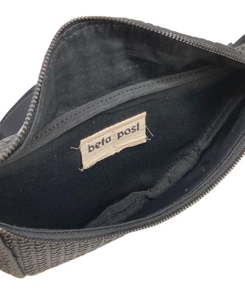 beta post（ベータポスト）beta post (ベータポスト) WISM (ウィズム) 別注 WAIST POUCH ブラックの古着・服飾アイテム