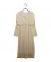 anuans（アニュアンス）の古着「プリーツデザインワンピース」｜アイボリー