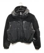 alo yogaアローヨガ）の古着「Alo Sherpa Utility Gear Jacket（アローシェルパユーティリギアジャケット）/ ボアジャケット」｜ブラック