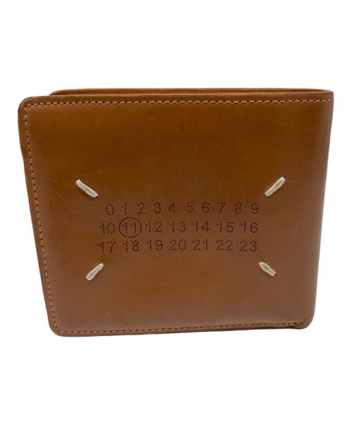 Maison Margiela（メゾンマルジェラ）Maison Margiela (メゾンマルジェラ) 2つ折り財布 ブラウンの古着・服飾アイテム