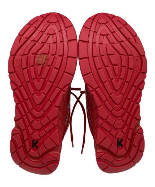 KENZO（ケンゾー）KENZO (ケンゾー) PACE LOW-TOP SNEAkER レッド サイズ:26.5の古着・服飾アイテム