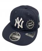 New Era×SAINT MICHAELニューエラ×セントマイケル）の古着「キャップ」｜ネイビー