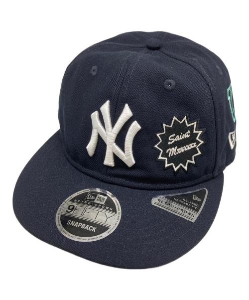 New Era（ニューエラ）New Era (ニューエラ) SAINT MICHAEL (セントマイケル) キャップ ネイビーの古着・服飾アイテム