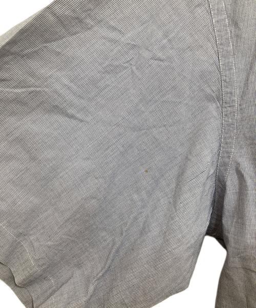 YAECA（ヤエカ）YAECA (ヤエカ) 半袖チェックシャツ ブルー サイズ:Mの古着・服飾アイテム