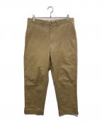 eYe COMME des GARCONS JUNYAWATANABE MANアイ コム デ ギャルソン ジュンヤ ワタナベ マン）の古着「シンチバックワークパンツ」｜ブラウン