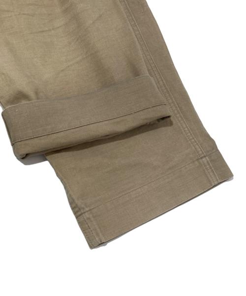 eYe COMME des GARCONS JUNYAWATANABE MAN（アイ コム デ ギャルソン ジュンヤ ワタナベ マン）eYe COMME des GARCONS JUNYAWATANABE MAN (アイ コム デ ギャルソン ジュンヤ ワタナベ マン) シンチバックワークパンツ ブラウン サイズ:Mの古着・服飾アイテム