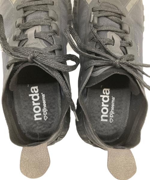 norda（ノルダ）norda (ノルダ) ローカットスニーカー ブラック サイズ:28.75の古着・服飾アイテム