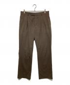 AURALEEオーラリー）の古着「TROPICAL WOOL SLACKS」｜ブラウン