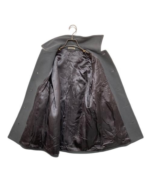 AURALEE（オーラリー）AURALEE (オーラリー) ライトメルトンハーフコート グレーの古着・服飾アイテム