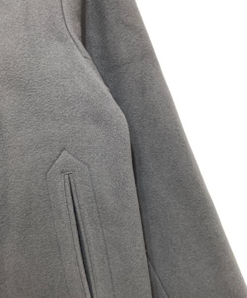 AURALEE（オーラリー）AURALEE (オーラリー) ライトメルトンハーフコート グレーの古着・服飾アイテム