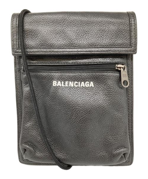 BALENCIAGA（バレンシアガ）BALENCIAGA (バレンシアガ) エクスプローラーポーチストラップ ブラックの古着・服飾アイテム