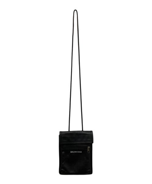BALENCIAGA（バレンシアガ）BALENCIAGA (バレンシアガ) エクスプローラーポーチストラップ ブラックの古着・服飾アイテム