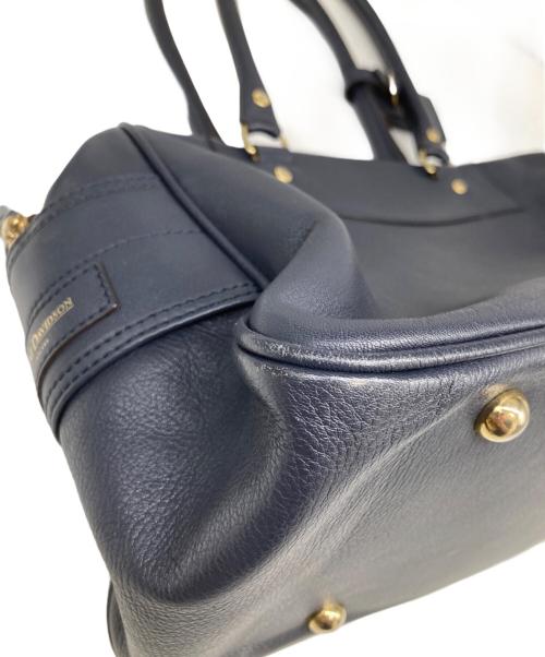 J&M DAVIDSON（ジェイ＆エム デヴィッドソン）J&M DAVIDSON (ジェイ＆エム デヴィッドソン) VIVI ボストンバッグ ネイビーの古着・服飾アイテム