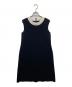 FOXEY BOUTIQUE（フォクシー ブティック）の古着「ビジューノースリーブワンピース」｜ブラック
