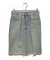 MIU MIU（ミュウミュウ）の古着「デニムスカート」｜インディゴ