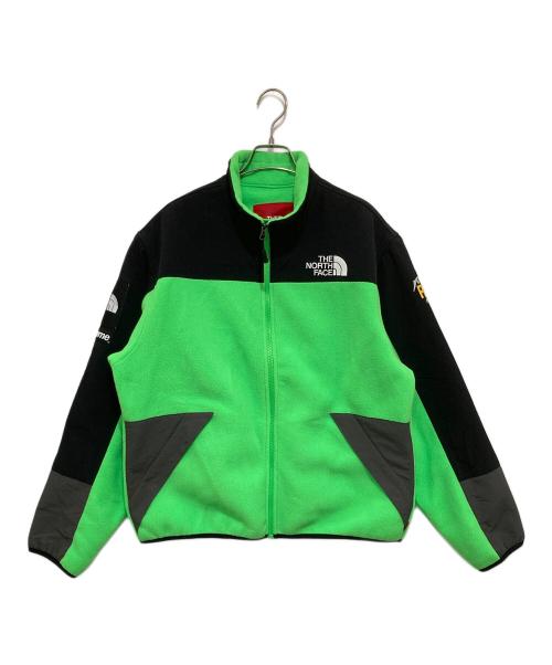 THE NORTH FACE(ザ ノース フェイス)（ザ ノース フェイス）THE NORTH FACE(ザ ノース フェイス) (ザ ノース フェイス) Supreme(シュプリーム) (シュプリーム) RTG FLEECE JACKET（フリースジャケット） 黄緑 サイズ:Mの古着・服飾アイテム