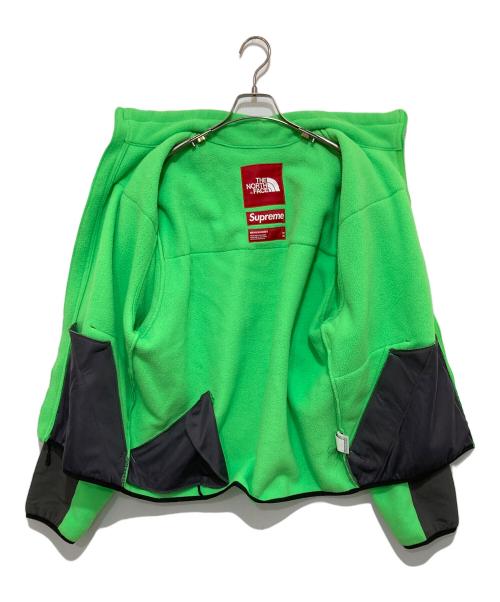 THE NORTH FACE(ザ ノース フェイス)（ザ ノース フェイス）THE NORTH FACE(ザ ノース フェイス) (ザ ノース フェイス) Supreme(シュプリーム) (シュプリーム) RTG FLEECE JACKET（フリースジャケット） 黄緑 サイズ:Mの古着・服飾アイテム