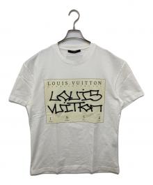 LOUIS VUITTON（ルイ ヴィトン）の古着「インサイドアウトグラフィック刺繍Tシャツ」｜ホワイト