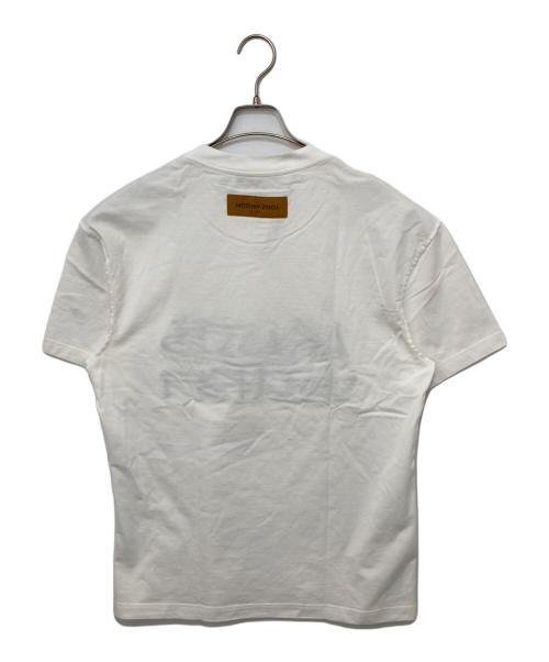 LOUIS VUITTON（ルイ ヴィトン）LOUIS VUITTON (ルイ ヴィトン) インサイドアウトグラフィック刺繍Tシャツ ホワイト サイズ:Mの古着・服飾アイテム