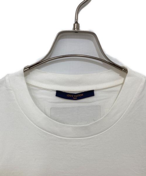 LOUIS VUITTON（ルイ ヴィトン）LOUIS VUITTON (ルイ ヴィトン) インサイドアウトグラフィック刺繍Tシャツ ホワイト サイズ:Mの古着・服飾アイテム