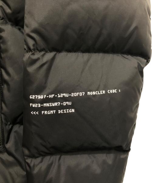 MONCLER（モンクレール）MONCLER (モンクレール) FRAGMENT DESIGN (フラグメントデザイン) 23AW ACANTHUS GIUBBOTTO(アカンサス) / ダウンジャケット ブラック サイズ:2の古着・服飾アイテム