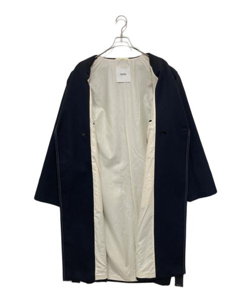 OAMC（オーエーエムシー）OAMC (オーエーエムシー) SOLAR TRENCH COAT（ソーラートレンチコート）オーバーサイズベルテッドウールコート　22AW　A28OAU17 ブラック サイズ:Lの古着・服飾アイテム