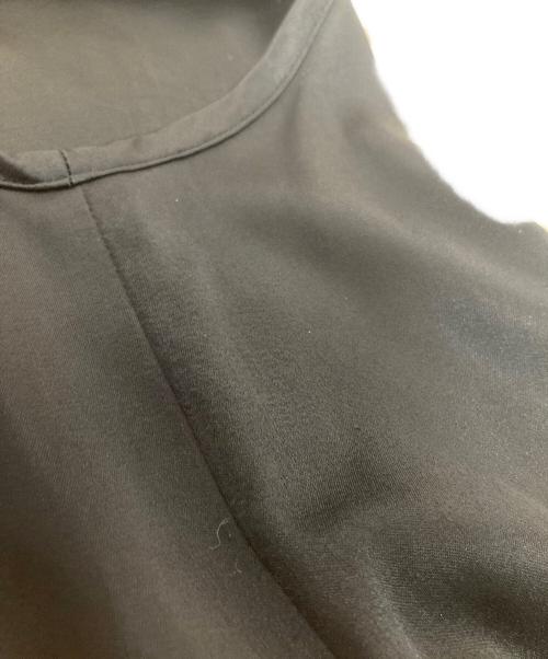 tricot COMME des GARCONS（トリココムデギャルソン）tricot COMME des GARCONS (トリココムデギャルソン) キュプラ×シルク ノースリーブワンピース ブラック サイズ:不明の古着・服飾アイテム