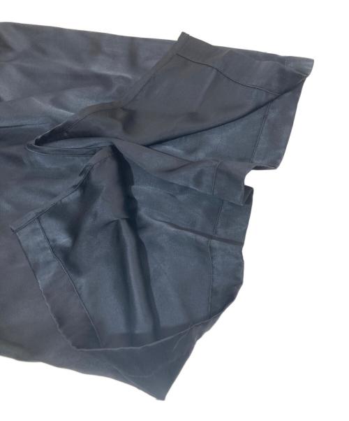 tricot COMME des GARCONS（トリココムデギャルソン）tricot COMME des GARCONS (トリココムデギャルソン) キュプラ×シルク ノースリーブワンピース ブラック サイズ:不明の古着・服飾アイテム