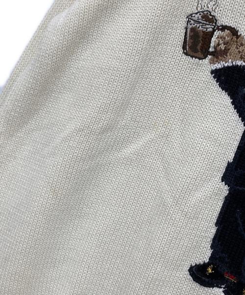 POLO RALPH LAUREN(ポロ・ラルフローレン)（ポロ・ラルフローレン）POLO RALPH LAUREN(ポロ・ラルフローレン) (ポロ・ラルフローレン) ポロベアニット ベージュ サイズ:Lの古着・服飾アイテム