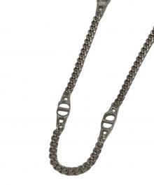 Christian Dior（クリスチャン ディオール）の古着「cd icon チェーンリンク ネックレス」｜シルバー